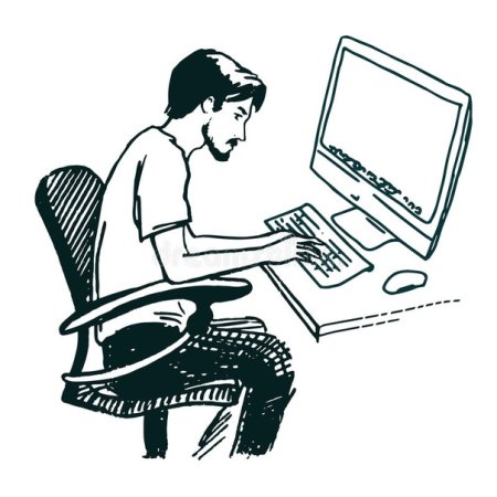 Программист иллюстрация