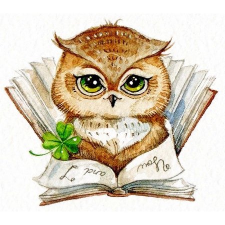 Совушка рисунок