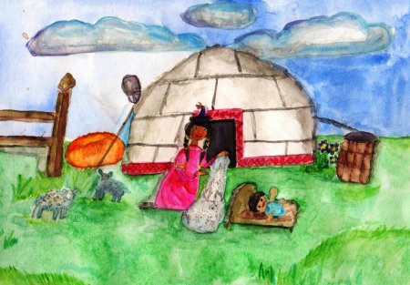 Рисунок Родина Башкортостан