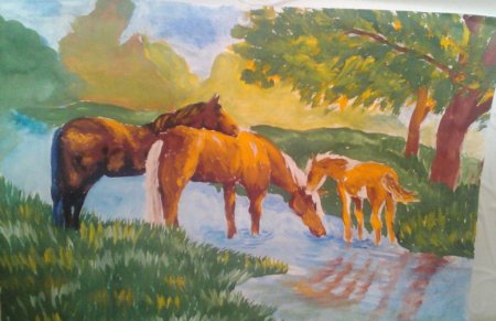 Рисунок на тему горы