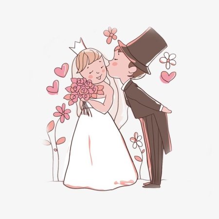 Свадьба мультяшки