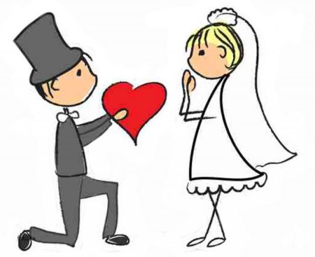 Свадебные приколы в рисунках