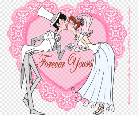 Рисунки в свадебный альбом