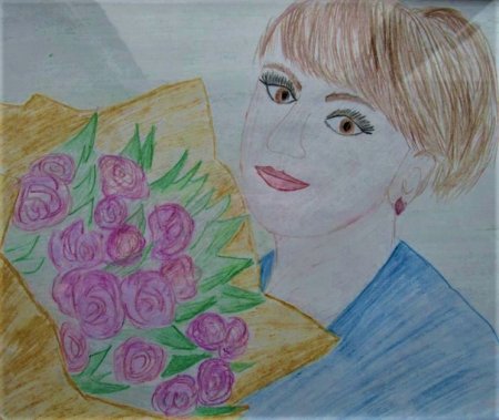 Рисунок мамы