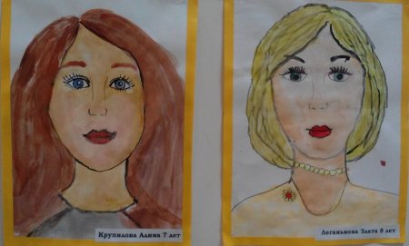 Рисование моя мама