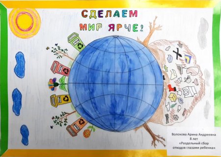 Плакат на тему раздельный сбор отходов перспектива будущего