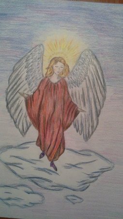 Крылья ангела рисунок конкурс