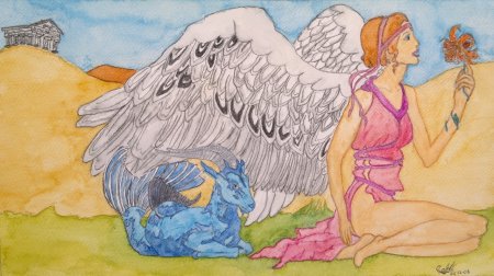 Крылья ангела рисунок конкурс