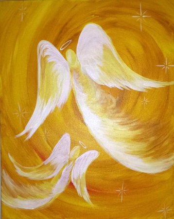 Ангел рисунок карандашом