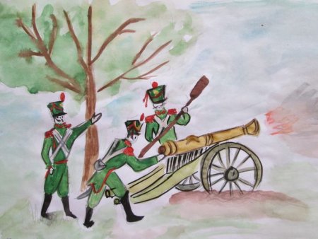 Бородинское сражение Бородино рисунок