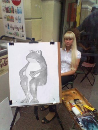 Смешное я художник я так вижу