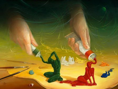 Холст художника