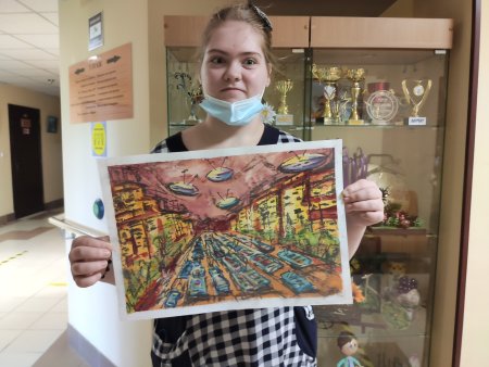 Художник карикатура