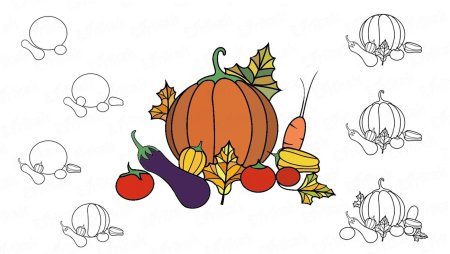 Дары осени рисунок