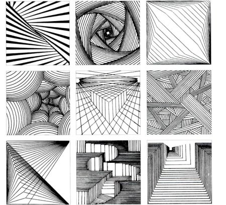 Композиция из линий