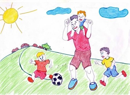 Спорт рисунок для детей