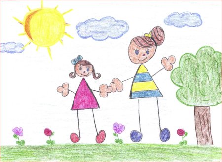 Рисунки для шестилетних детей