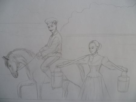 Бытовой Жанр рисунки