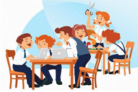 Групповая работа учеников