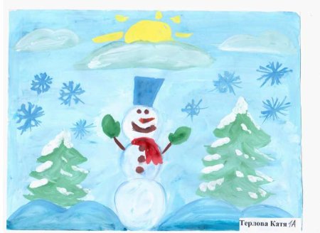 Идеи на рисунок Зимушка зима