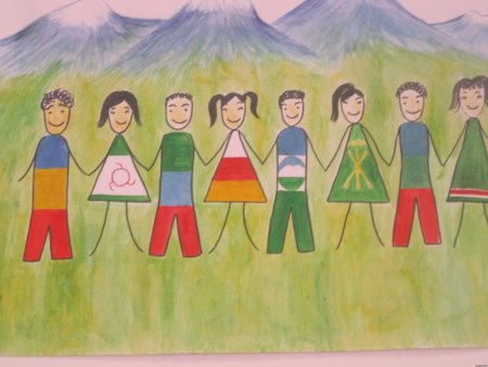 Рисование на тему Дружба