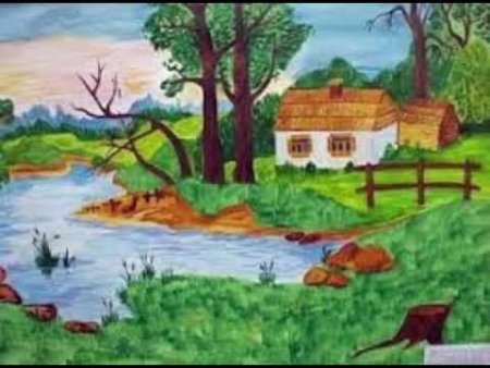 Рисунок на тему мой край