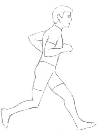 Человек в движении