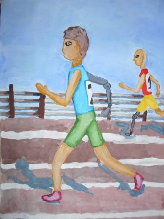 Композиция на тему спорт