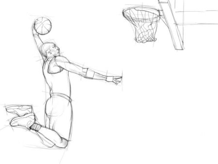 Баскетбол зарисовки