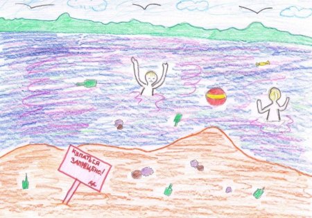 Рисунок на тему безопасность на воде
