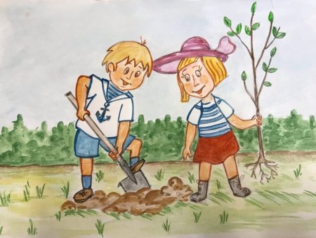 Друзья на природе