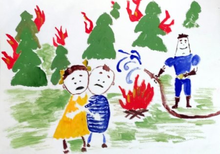 Рисунки на тему Гражданская оборона для детей