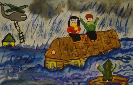 Рисунок ко Дню гражданской обороны