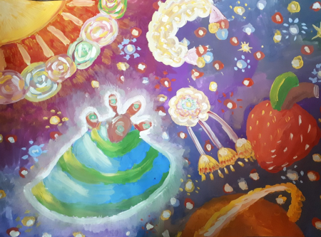 Детские фантазии тема космос