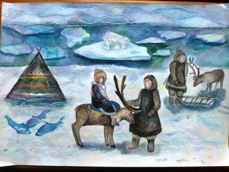 Рисование народов севера