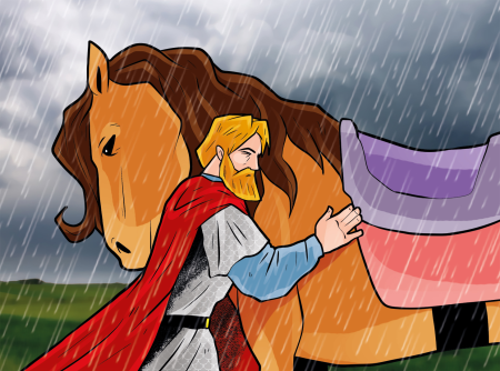 Вещий Олег и конь