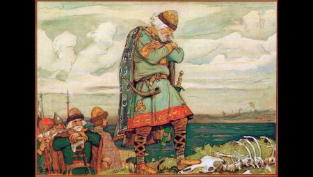 Князь Олег прощается с конем Васнецов