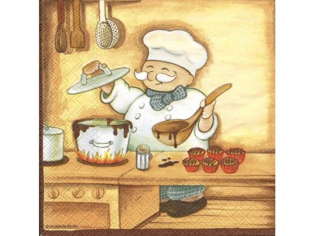 Салфетки для декупажа поварята