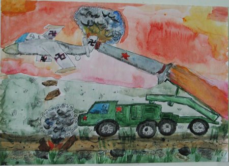 У войны Недетское лицо рисунки