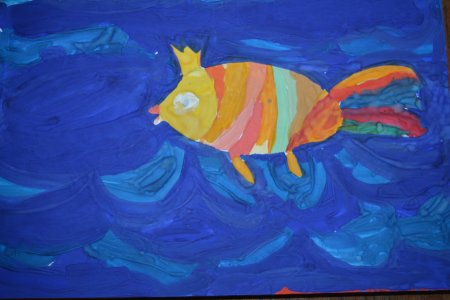 Теплые цвета в рисовании