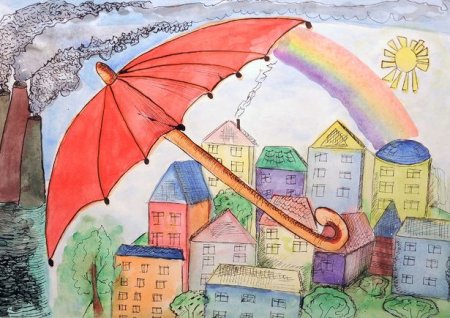 Плакат на тему экология