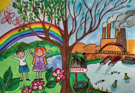 Рисование на тему экология