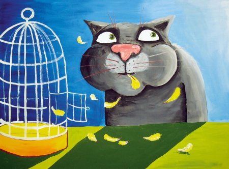 Вася Ложкин попугай