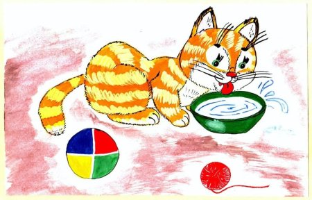 Домашний питомец рисунок