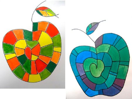 Цветоведение теплая холодная гамма задания