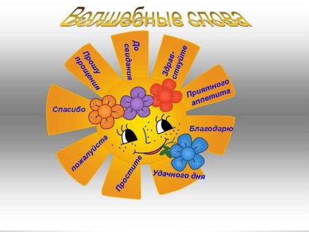 Волшебные слова для детей