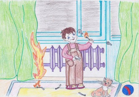 Рисунок на тему безопасность