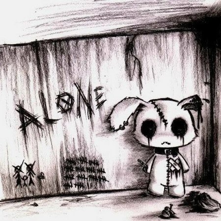 Страшные рисунки для срисовки