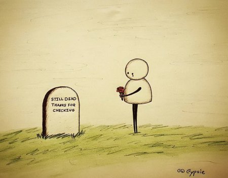 Грустные рисунки со смыслом