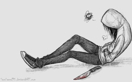 Депрессивные картинки для срисовки